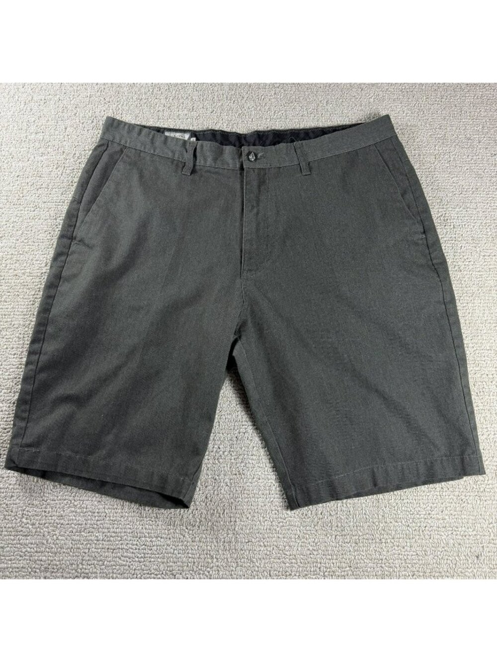 Volcom Chino Casual Shorts Green Men’s Size 38 x 9